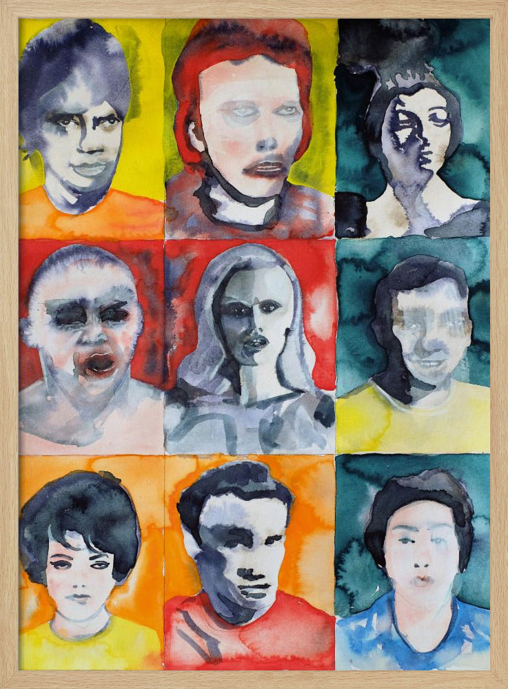 Headshot-Raster Nr. 2 | Poster