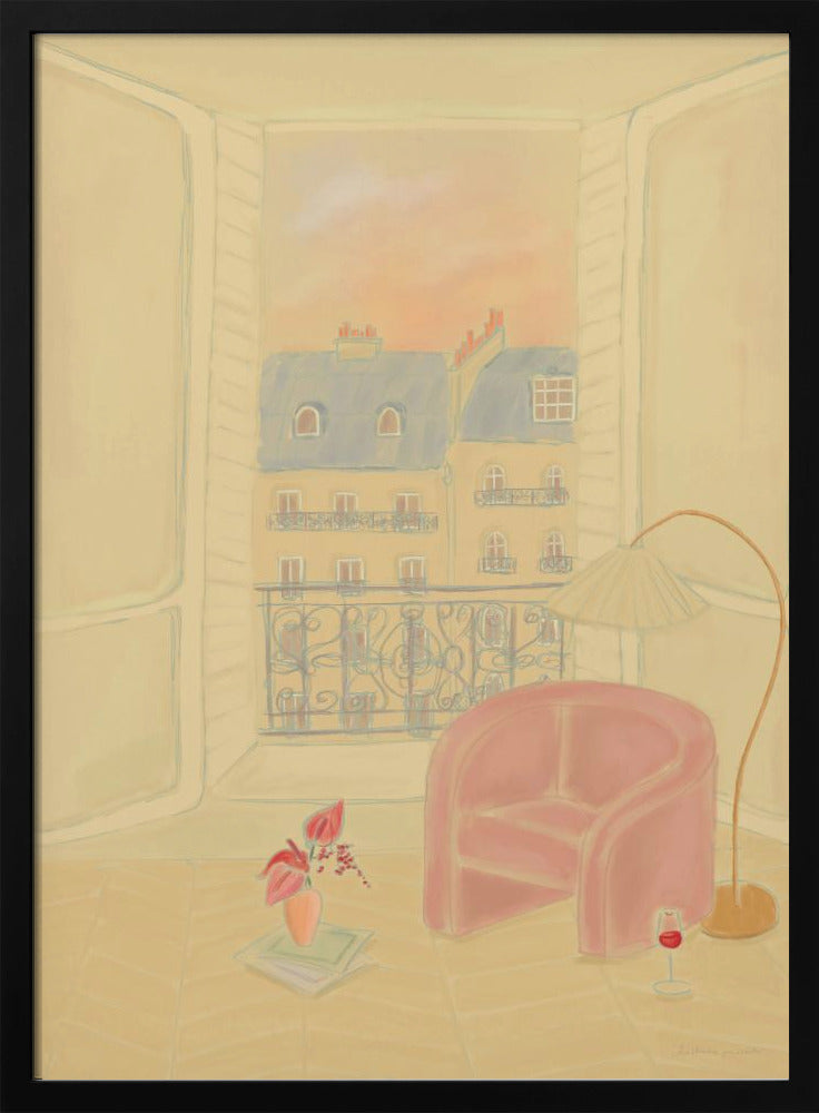 Gemütliche Pariser Wohnung | Poster