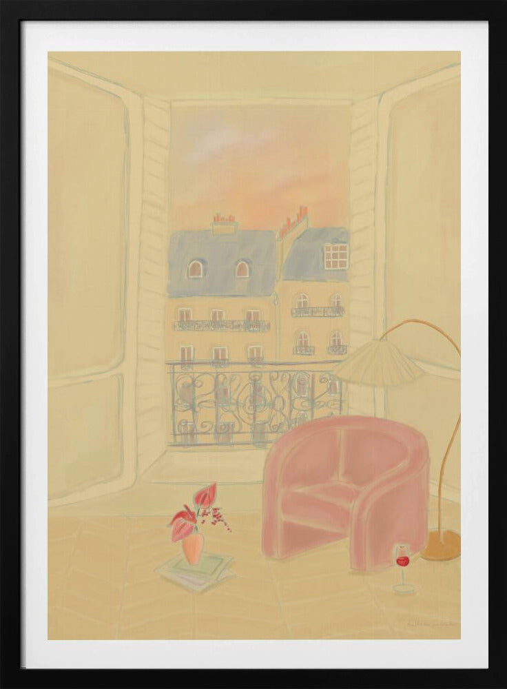 Gemütliche Pariser Wohnung | Poster
