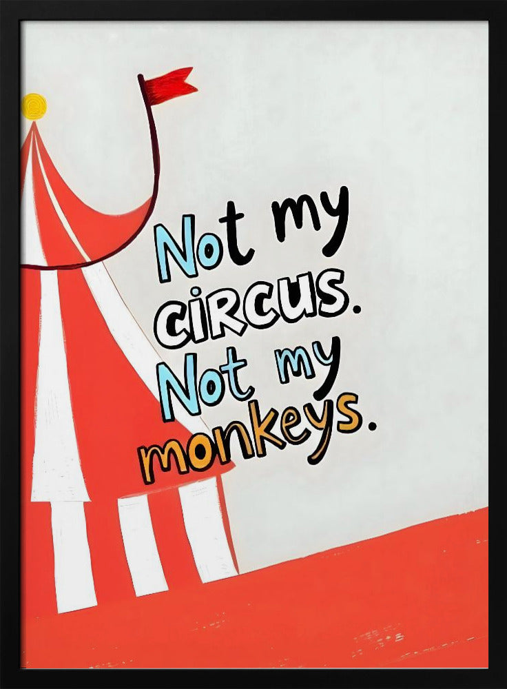 Nicht mein Zirkus | Poster