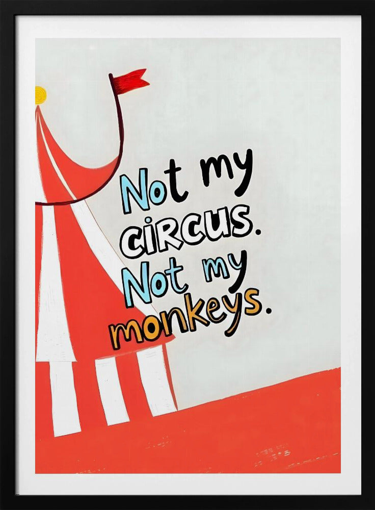 Nicht mein Zirkus | Poster