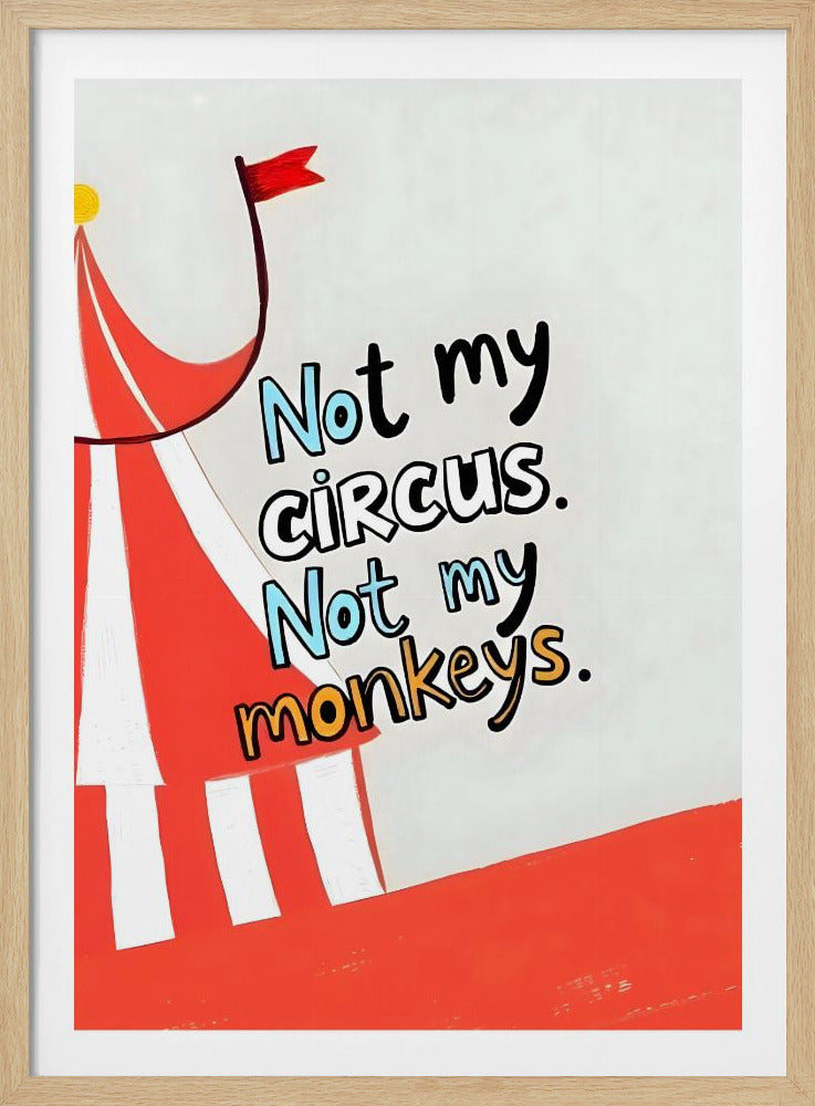 Nicht mein Zirkus | Poster
