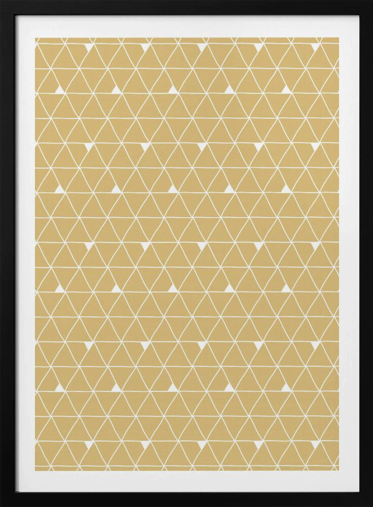 Dreiecksmuster Nr. 3 | Poster
