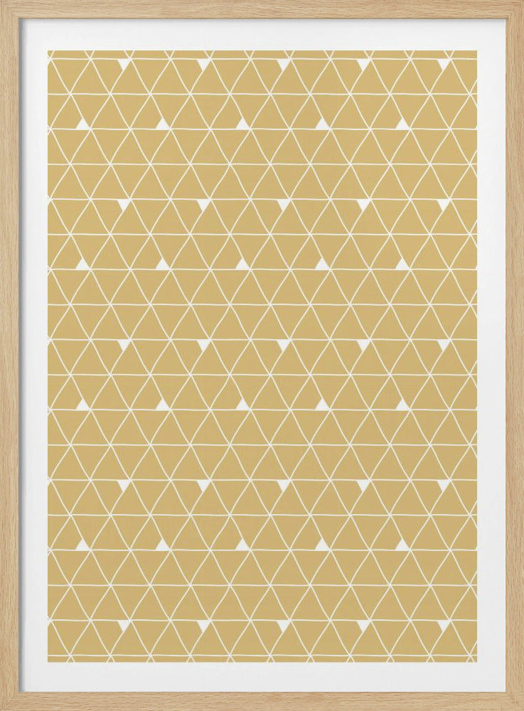 Dreiecksmuster Nr. 3 | Poster