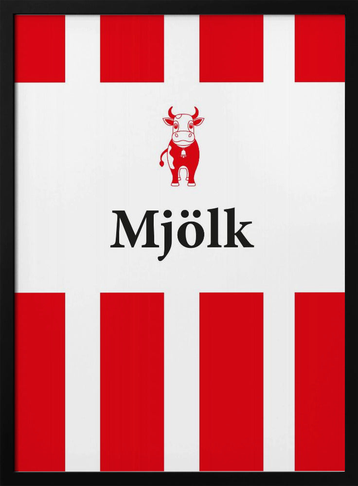 Mjölk Röd | Poster