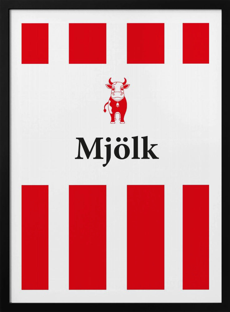 Mjölk Röd | Poster