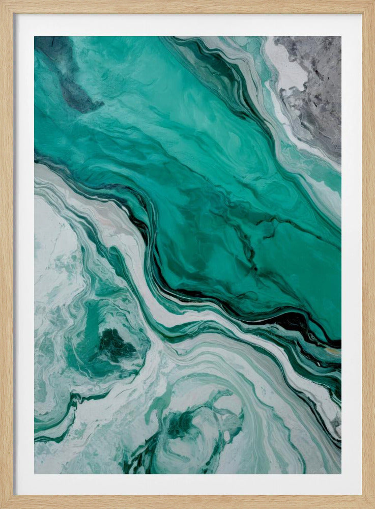 Gezeiten einer versteckten Lagune | Poster