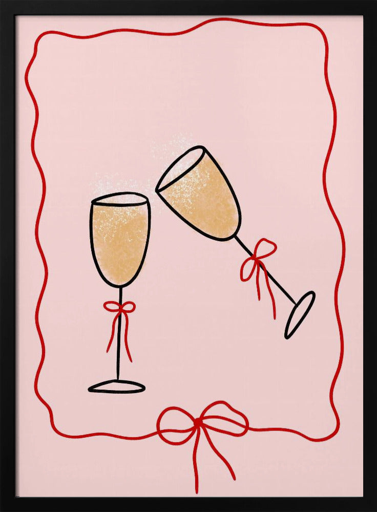 Champagner Prost | Poster