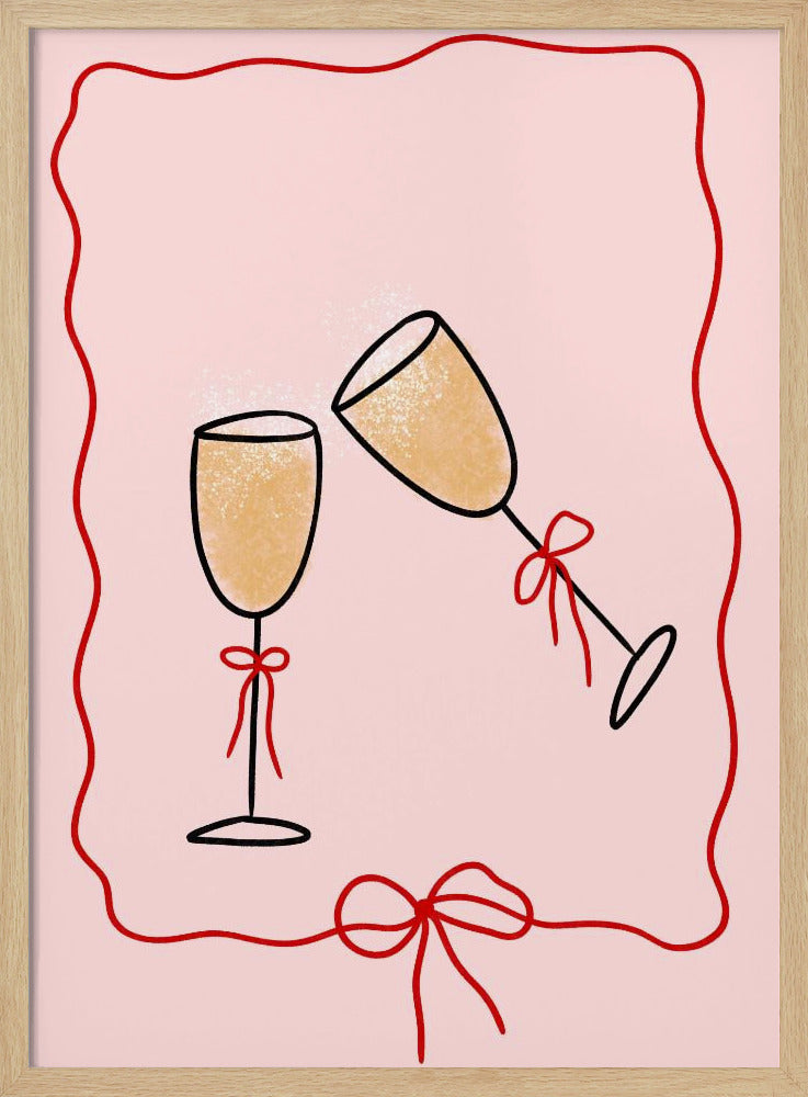 Champagner Prost | Poster