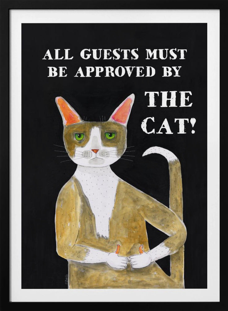 Von der Katze genehmigt | Poster
