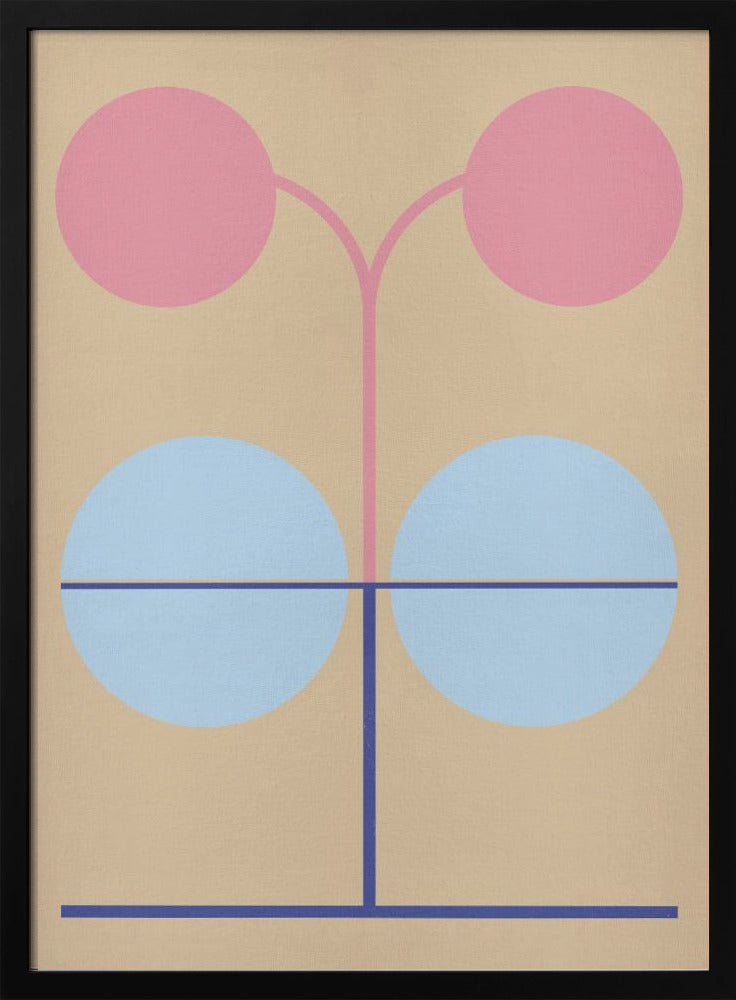 Blumengeometrie 11 | Poster