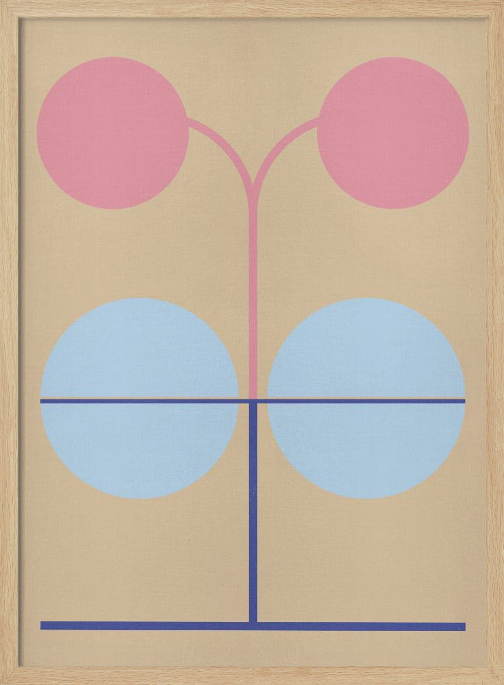 Blumengeometrie 11 | Poster