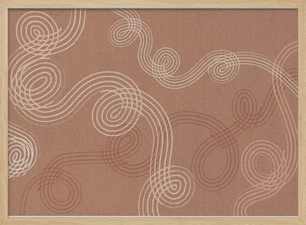 beruhigende Essentials Loops Mokka-Mousse | Poster