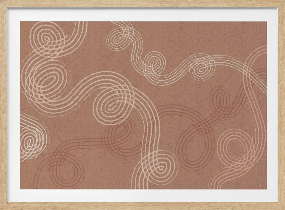beruhigende Essentials Loops Mokka-Mousse | Poster