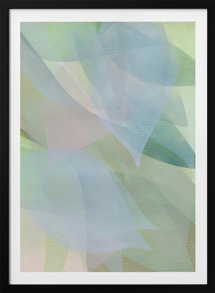 Weiche Pastellblätter 1 | Poster