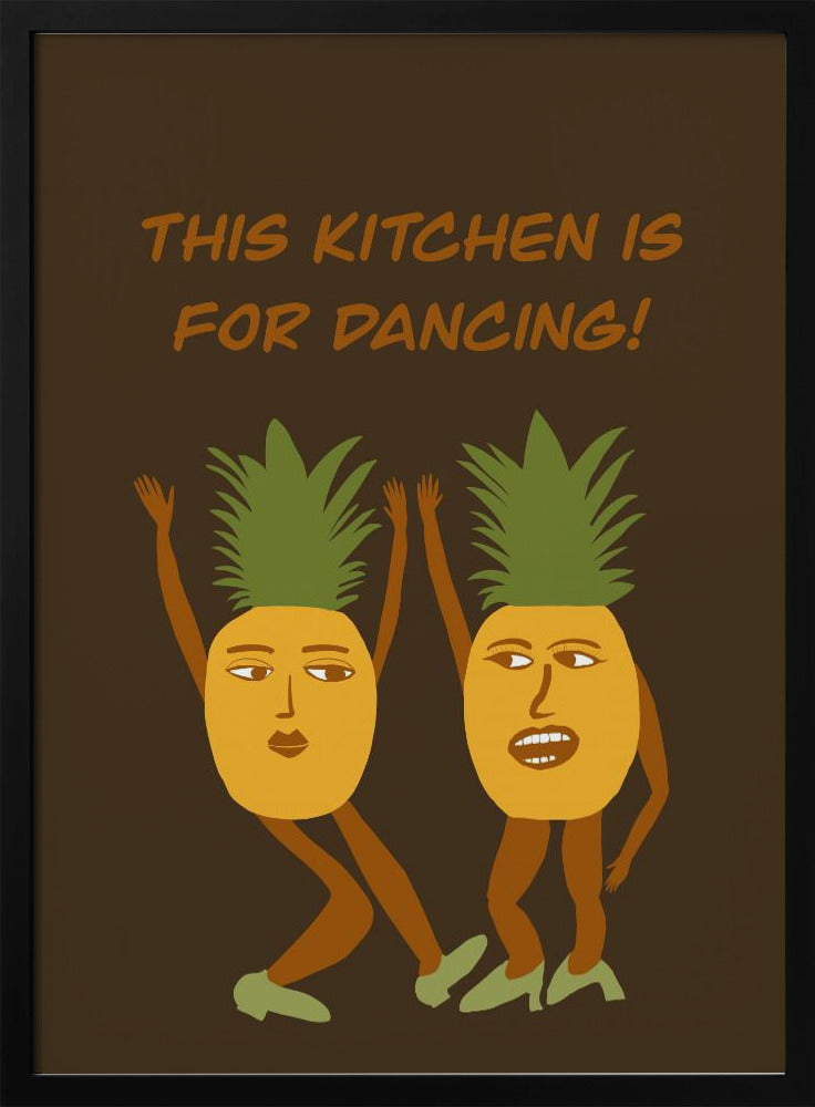 Tanzende Ananas | Poster