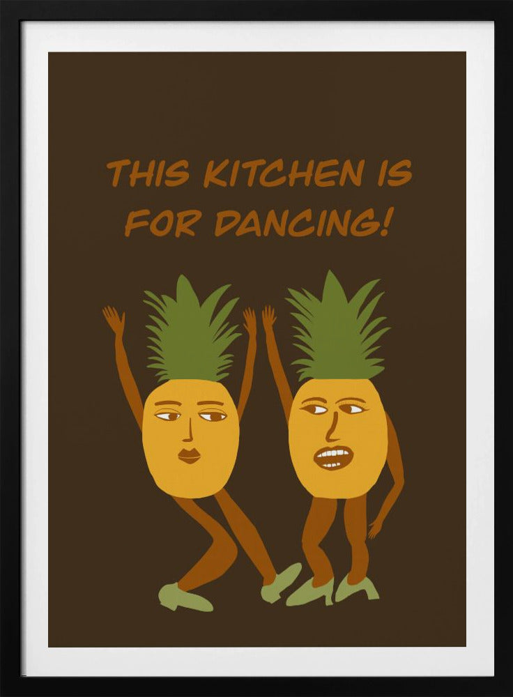 Tanzende Ananas | Poster