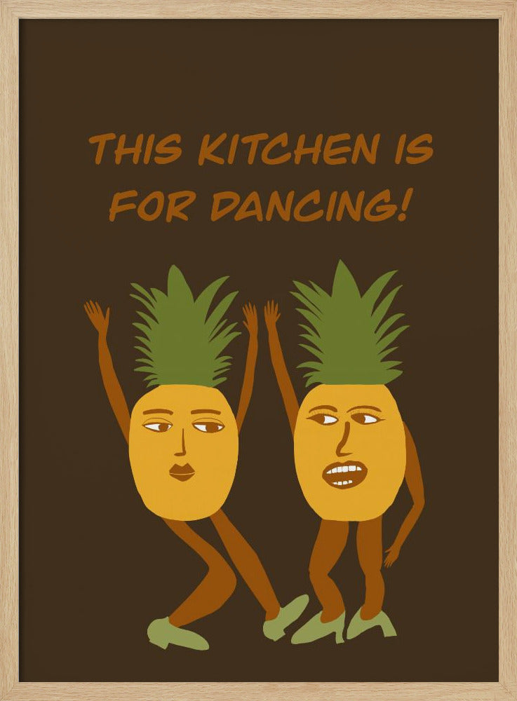 Tanzende Ananas | Poster