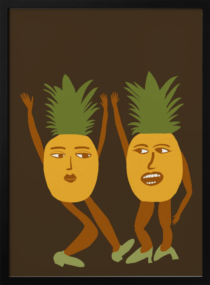 Tanzende Ananas | Poster