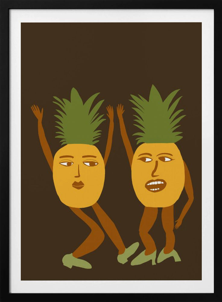 Tanzende Ananas | Poster