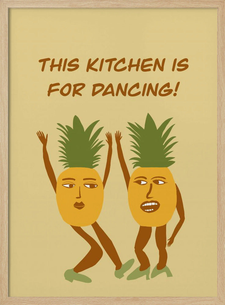 Tanzende Ananas | Poster