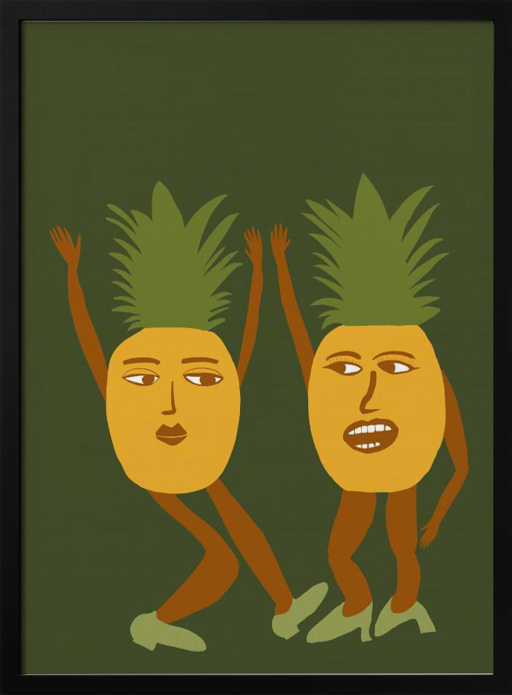 Tanzende Ananas | Poster