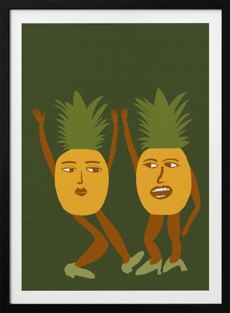 Tanzende Ananas | Poster