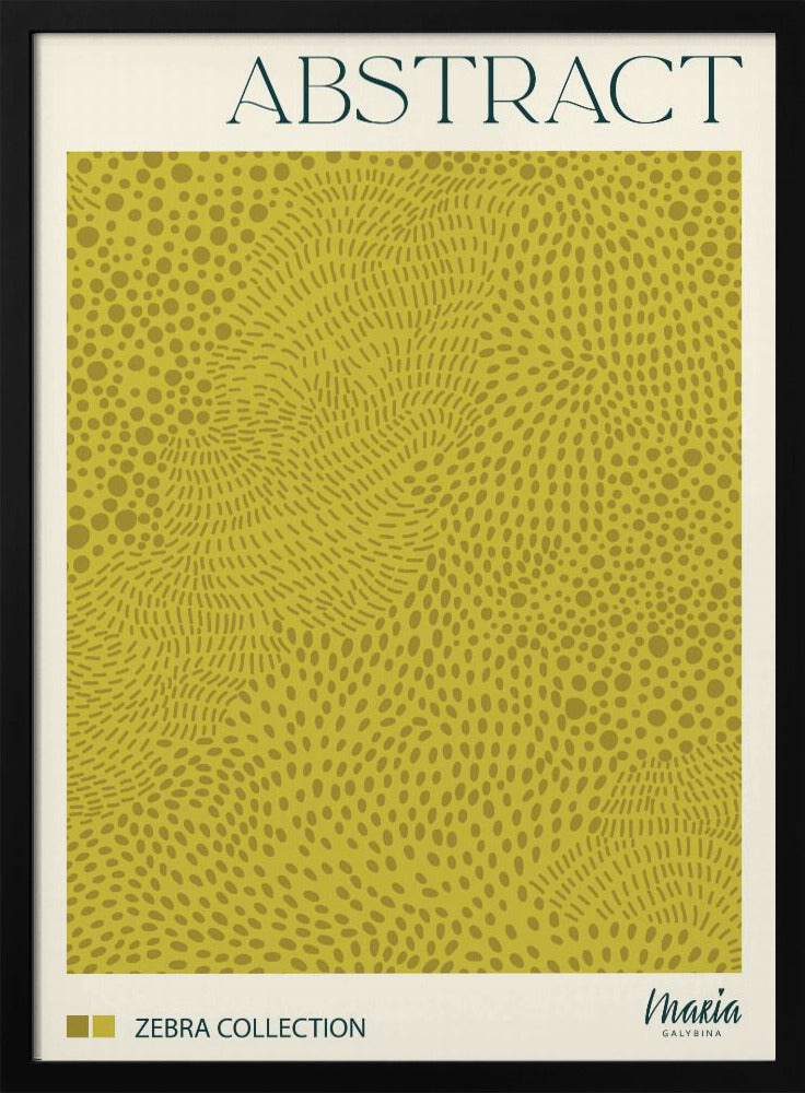 ABSTRAKT. Zebra-Kollektion | Poster