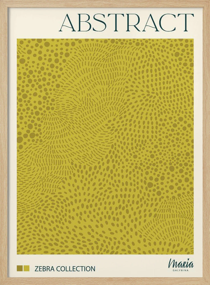 ABSTRAKT. Zebra-Kollektion | Poster