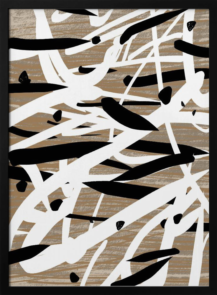 Chaotic Strokes Dance | Poster