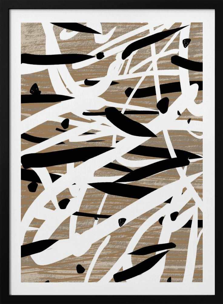 Chaotic Strokes Dance | Poster