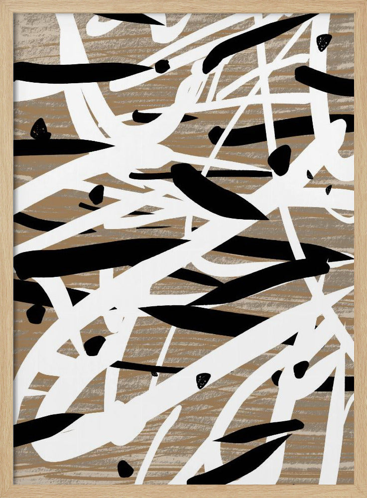 Chaotic Strokes Dance | Poster