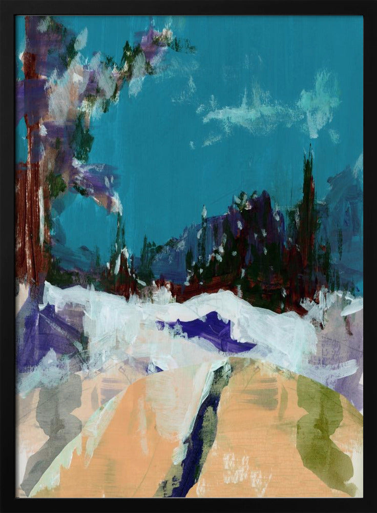 Winter Scene In the Forest 1 | Poster