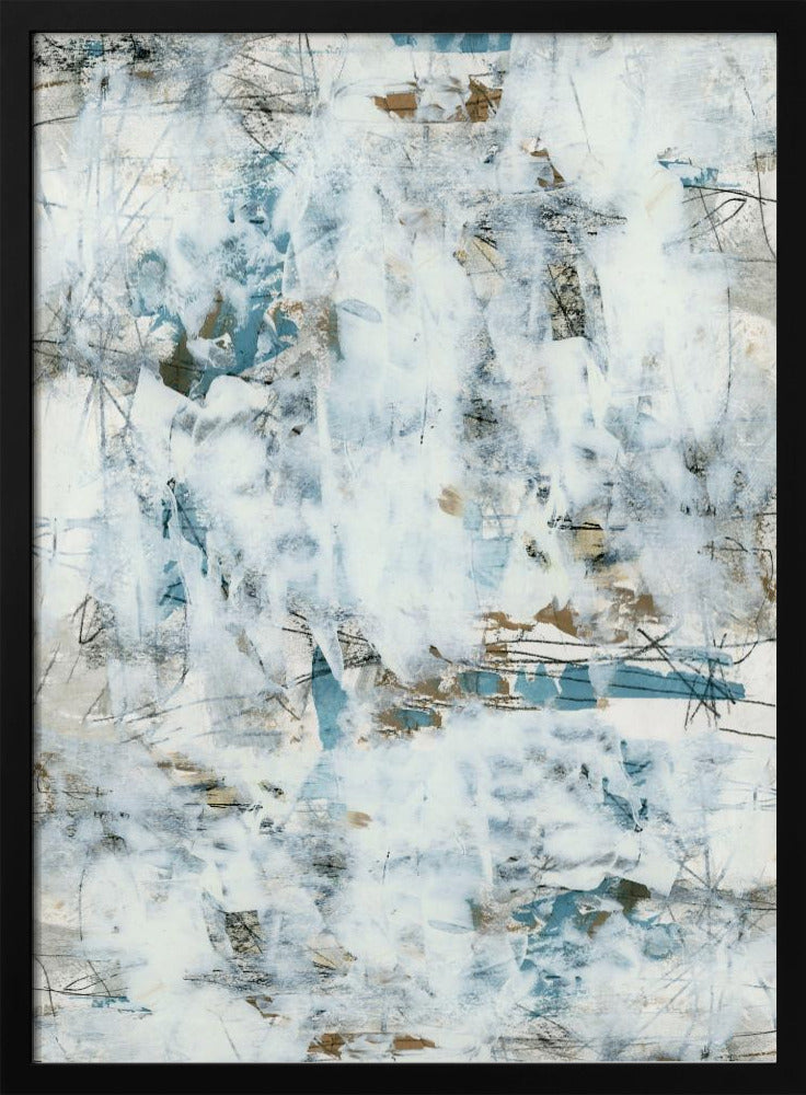 Abstract White Mist 2 | Poster