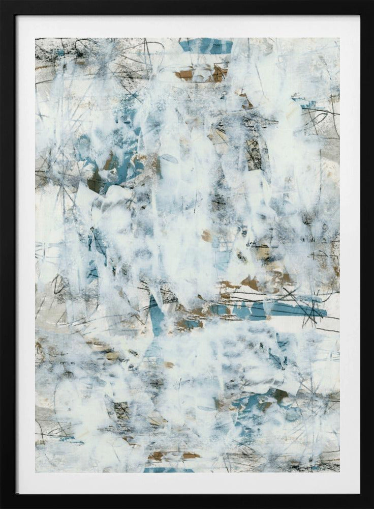 Abstract White Mist 2 | Poster