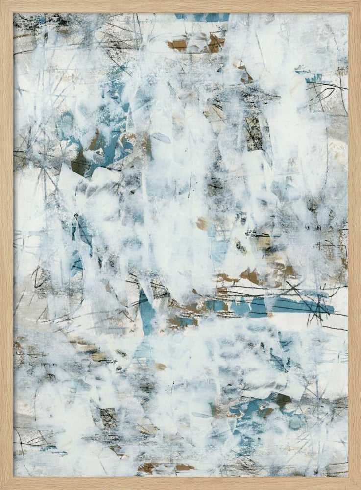 Abstract White Mist 2 | Poster