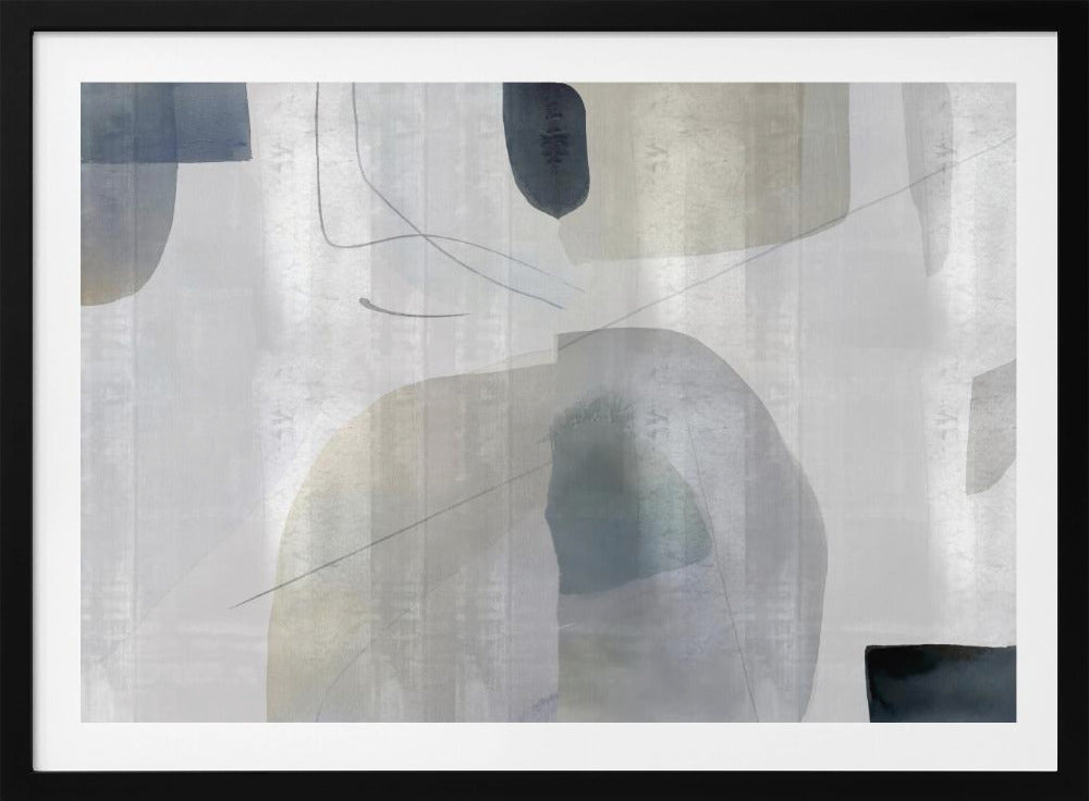 Weiche abstrakte Formen 1 | Poster