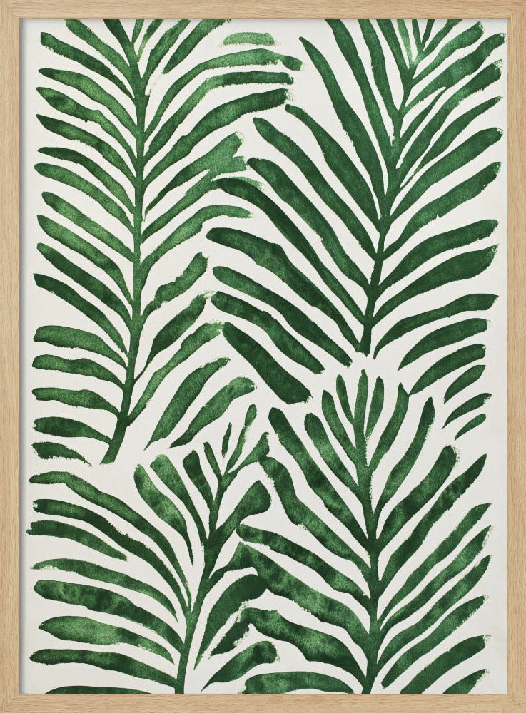 Grüne Wedel | Poster