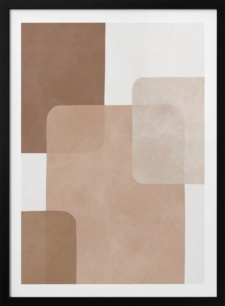 Boho Aquarellstriche 3 | Poster
