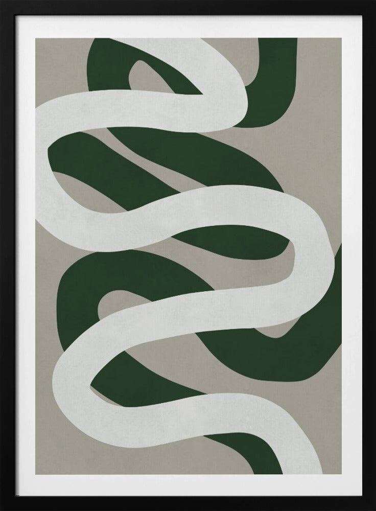 Expressionistische Kurven 3 | Poster