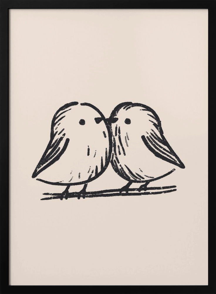 Vögel in Harmonie | Poster