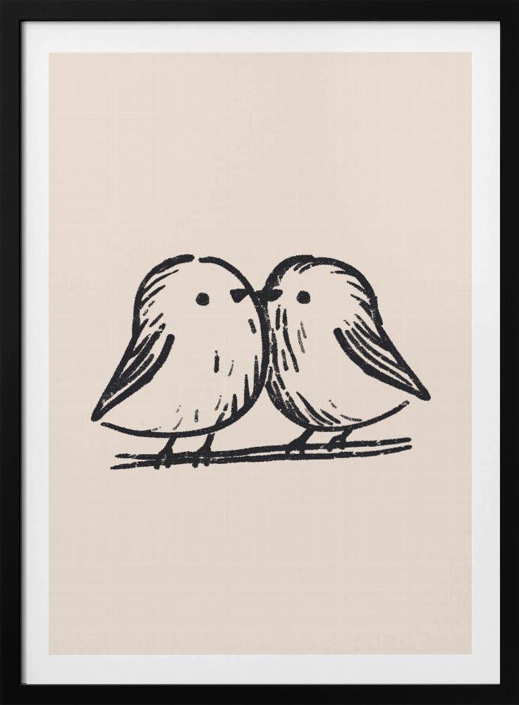 Vögel in Harmonie | Poster