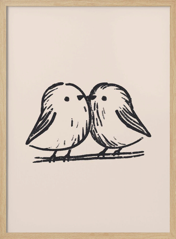 Vögel in Harmonie | Poster