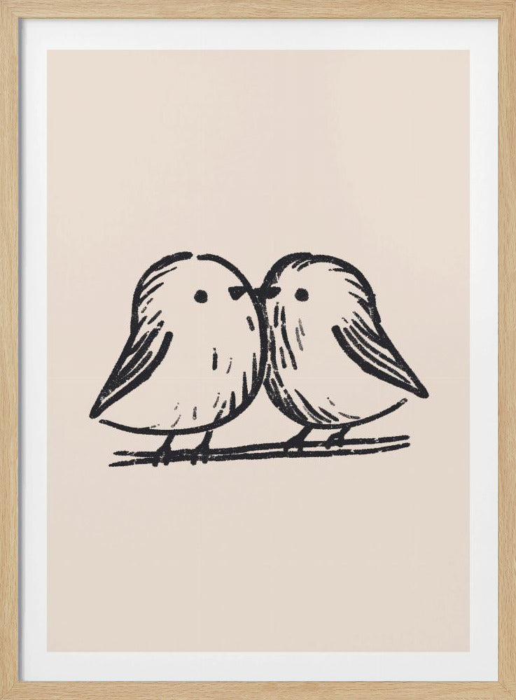 Vögel in Harmonie | Poster