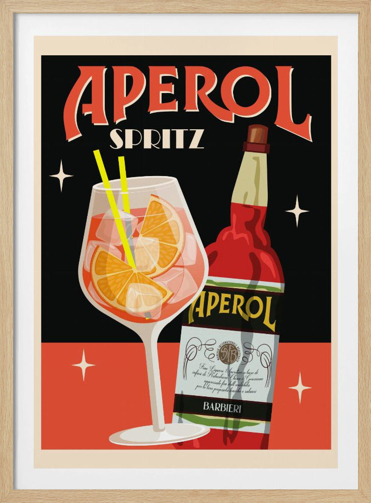 Aperol Spritz_Schwarz | Poster