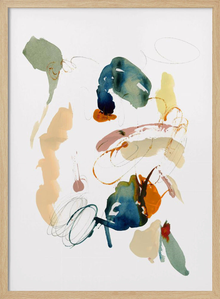 Unique Shapes Print | Poster