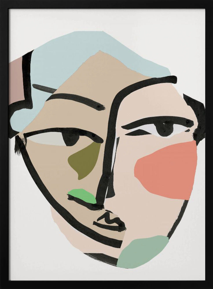 Visage No2 Art Print | Poster