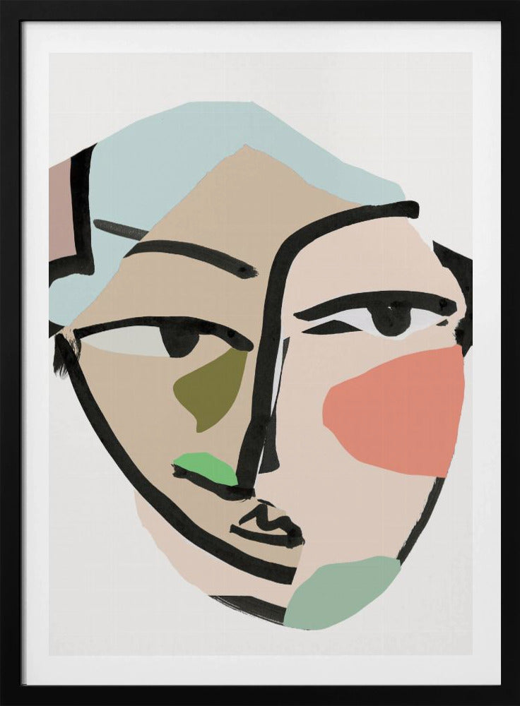 Visage No2 Art Print | Poster