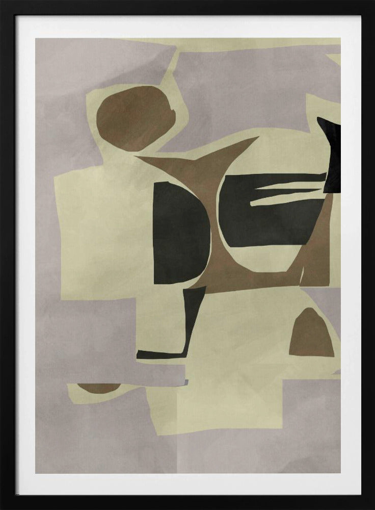 Abstrakter Grafikdruck Nr. 1 | Poster