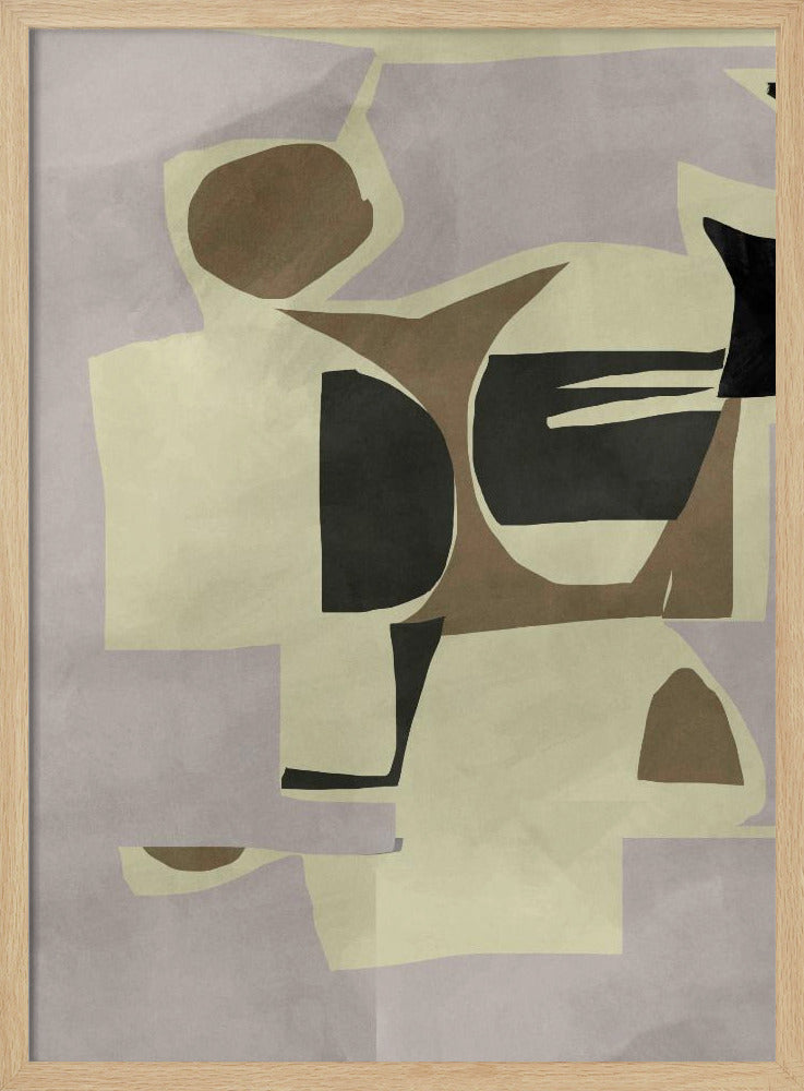 Abstrakter Grafikdruck Nr. 1 | Poster